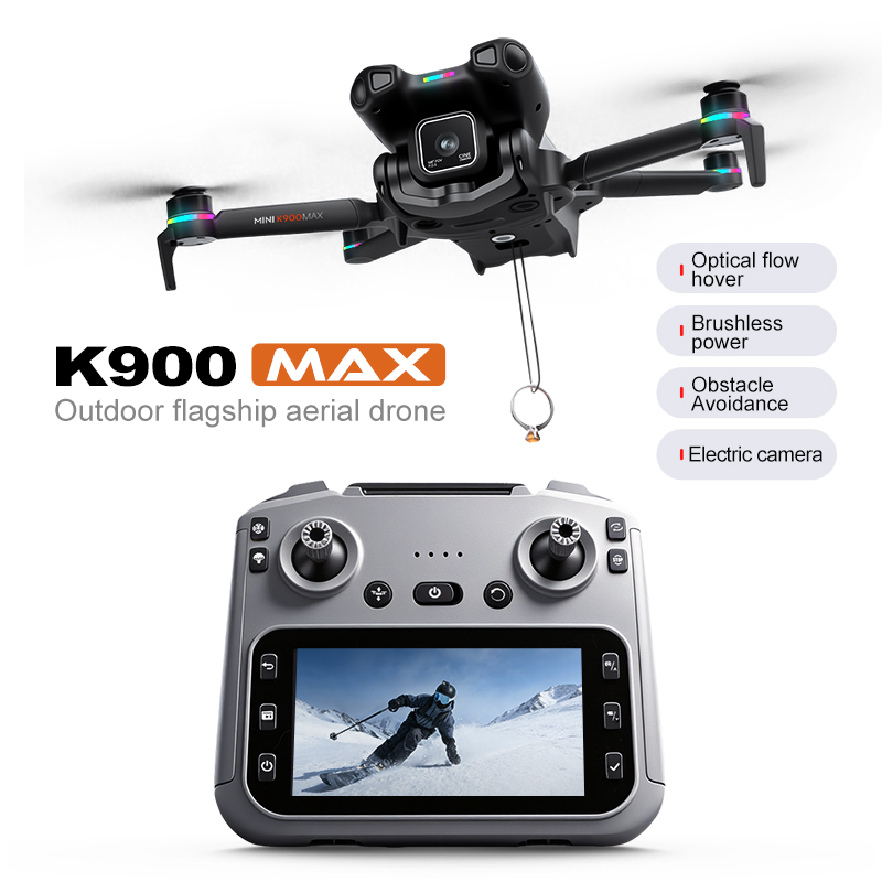 Drone Camera Lens - New K900 MAX GPS Drone Cam