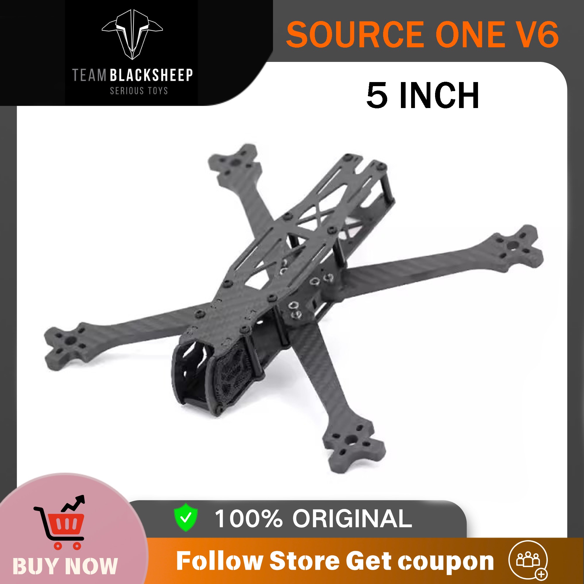 Team Blacksheep TBS SOURCE ONE - Tbs Fpv Source One recension och pris