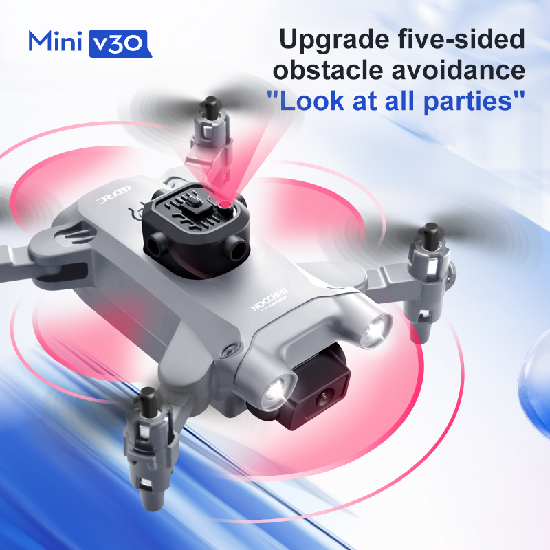 Mini V30 WiFi FPV Drone With 4 - Drone Camera Mount recension och pris
