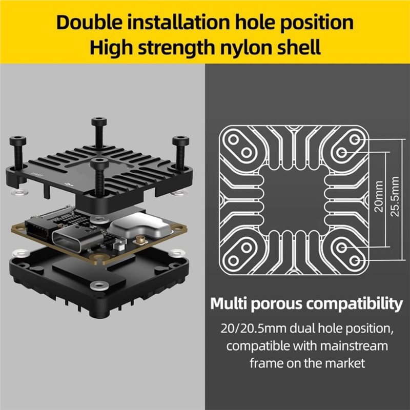 Heatsink Aluminum Parts Wide-A - Drone Camera Lens recension och pris