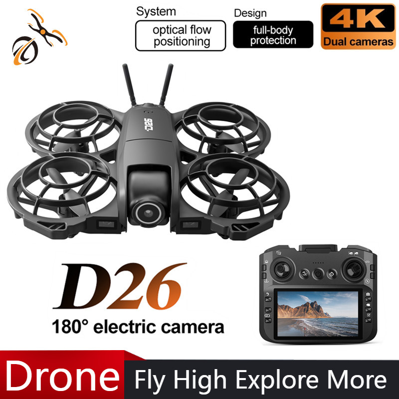D26 Drone 4K Aerial HD 180° Ca - Drone Camera Lens recension och pris