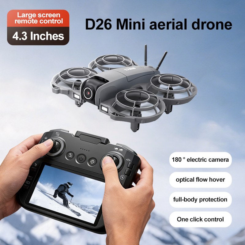 D26 Drone 4K Aerial HD 180° Ca - Drone Camera Lens recension och pris